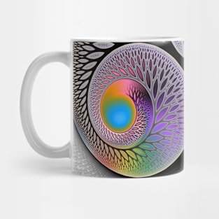 fantasy winter tree design Mug